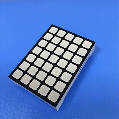 Ein guter Preis. 5mm Quadrat 5X7 Dot Matrix LED-Display Reihe Kathodenkolonne Anode Ultrahellrot für Lift Fußbodenanzeiger mit ROHS online