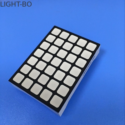 5mm suqura 5X7 Punktematrix führte Anzeigen-Reihen-Kathoden-Spalten-Anode für Aufzug-Boden-Indikator