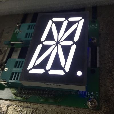 Ein guter Preis. 16-Segment-LED-Anzeige 2,3 Zoll einstellige, ultrahelle blaue LED mit langer Lebensdauer und großem Betrachtungswinkel für digitale Anzeigetafeln Online