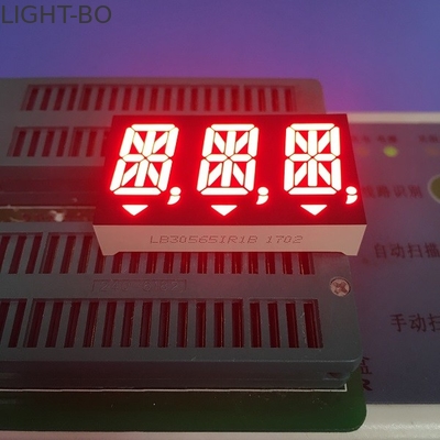 Ein guter Preis. Ultra rotes dreifaches geführte Anzeige der Stellen-14 Segment für medizinisches Instrument, 14 Seg Anzeige Online