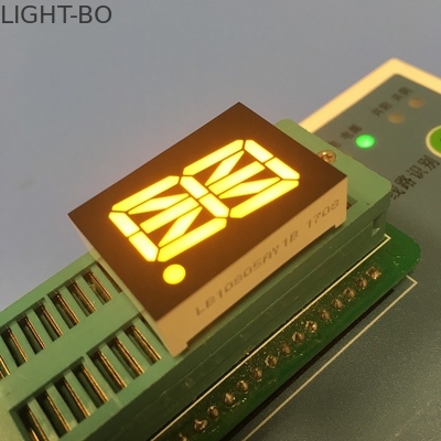 Common Anode Single Digit LED 16-Segment-Anzeige Geringer Stromverbrauch