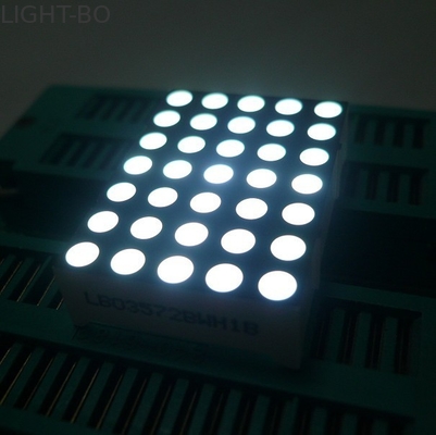 Punktematrix LED-Anzeigen-Reihen-Anode der hohen Helligkeits-5x7 für Höhenruder-Stellungsanzeiger