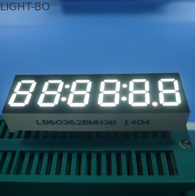 Ein guter Preis. 6 Segment LED-Anzeige der Stellen-7, ultra helle Uhr Diplay des Weiß-LED 0,36 Zoll Online