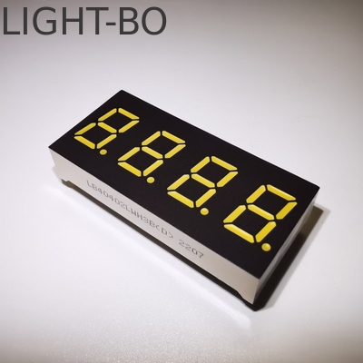 Kompakte LED-Anzeige mit 5V-Leistung 16 Segmente und weiße Linse