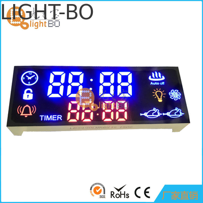 Mehrfarbiges 8-stelliges 7-segmentiges LED-Display