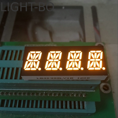Dreistelliges alphanumerisches LED-Display 20mA Stromverbrauch durch Lochmontage