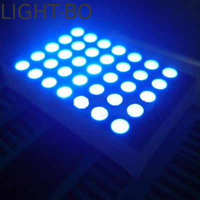 5x7 Dot Matrix LED Display Vorwärtsstrom 12-15mA/LED 5V Stromversorgung für Notfallfahrzeug Warnleuchten