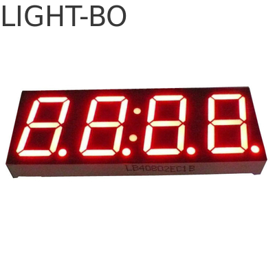 Ein guter Preis. LED-Uhranzeige mit allgemeiner Katodenpolarität mit Aluminiumrahmen in Grau/Schwarz Online