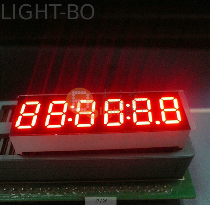 Ein guter Preis. 6stellige LED-Uhranzeige mit einer Wellenlänge von 515-525 nm und einer Stromquelle Online