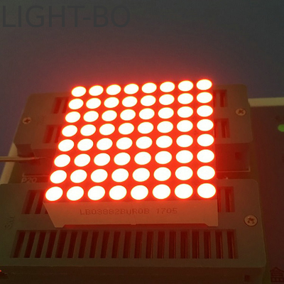 Ein guter Preis. 3mm Rotpunkt-Matrix-LED-Display 32x64dot AC100-240V Eingang 18PIN Leistungsaufnahme weniger als 600W/m2 Online