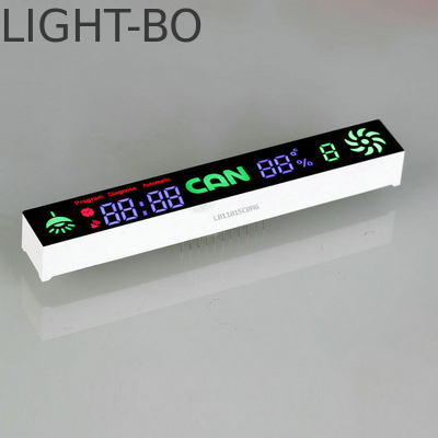 MULTICOLOR CUSTOM 7 SEGMENT LED-Display für die Küchenhaube