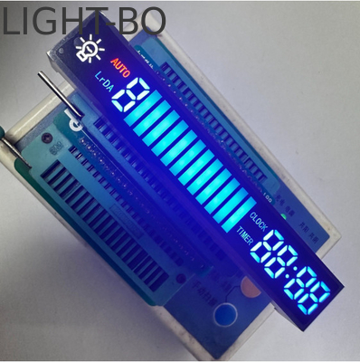 Ein guter Preis. Blau/Rot/Weiß kundenspezifisches Led-Display-Modul 7 Segment-Gemeinsame Kathode für die Abstandshütte Online
