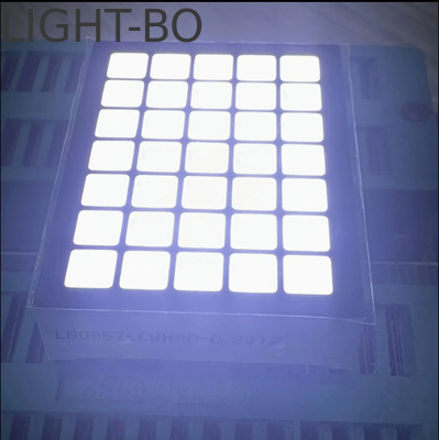 Ein guter Preis. 5x7 Weißpunkt-Matrix-LED-Display mit 3 mm Durchmesser Online