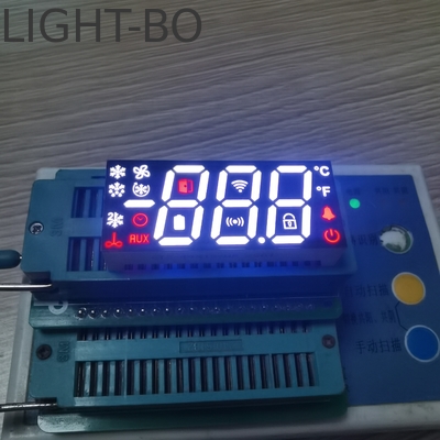 Ein guter Preis. Mehrfarbiges 3-stelliges 7-Segment-LED-Display Gemeinsame Kathode für Kühlschranken Online