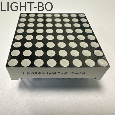 LED-Display-Stabler Leistung Zweifarbig Rot/Grün 3mm 8*8 DOT-Matrix Gemeinsame Anode für bewegliche Zeichen