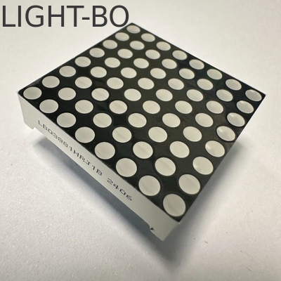 Bi-Color Rot/Grün 3mm 8*8 DOT Matrix Stabler Leistung Common Anode LED-Display für bewegliche Zeichen
