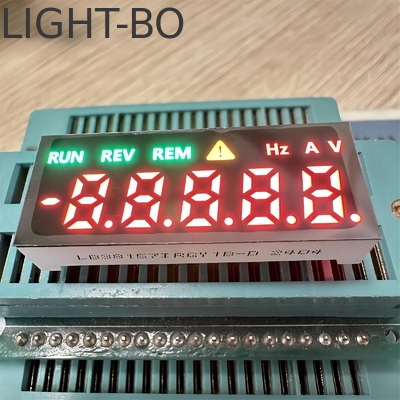 Ein guter Preis. Lichtrot/Grün/Bürnsteinfarbener 5stelliger, siebenstelliger LED-Display für industrielle Steuerung Online