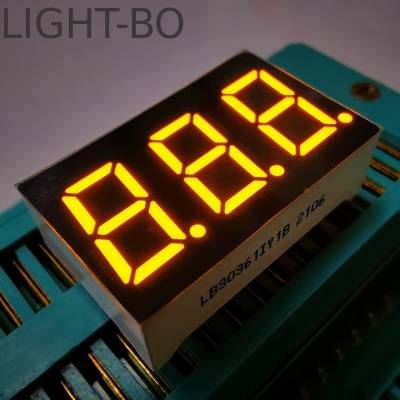 Ein guter Preis. Superhelle Amber-LED-Anzeige 7 Segmente 3 Ziffern 9,2 mm Gemeinsame Kathode für Panelmeter Online