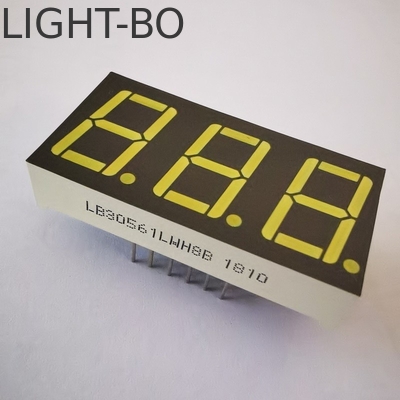 Ein guter Preis. LED-Display Ultrahellweiß Grau Oberfläche 7 Segment 3stellig 14.2mm Gemeinsame Kathode für Temperaturregler Online
