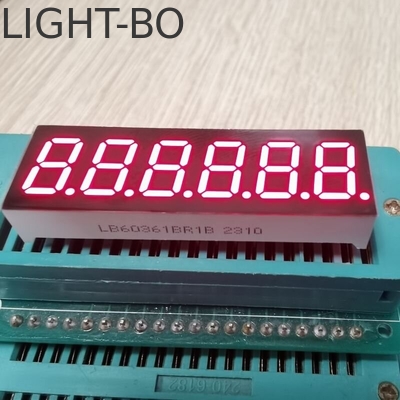 Ein guter Preis. Super helles Rot 7 Segment LED-Display 6 Ziffern 0,36 Zoll gemeinsame Anode Online