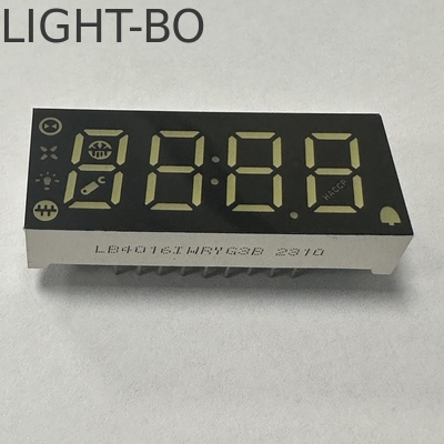 4stelliges 7-Segment-LED-Display, gemeinsamer Kathoden-Multikolor für Kühlschranken