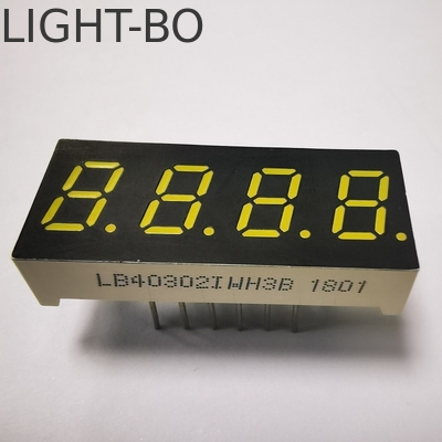 Ein guter Preis. 4 Ziffern 7 Segment LED-Display mit allgemeiner Kathode Ultraweiß 7,62 mm für Temperaturanzeiger Online