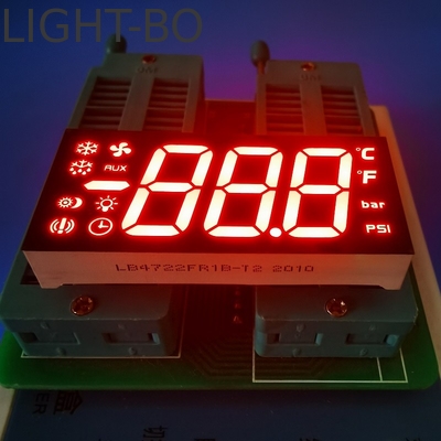 Ein guter Preis. Superhellrotes gemeinsames 3-stelliges 7-segmentiges LED-Display für das Kühlsystem Online