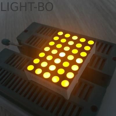 Superhelles gelbes DOT-Matrix-LED-Display 3 mm für bewegliche Schilder/Message Boards