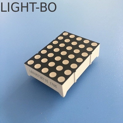 DOT Matrix LED-Display 3mm Superhelles Gelb für bewegliche Schilder/Message Boards