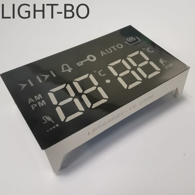 LED-Display 7 Segment Ultra-Helliges Bernstein 4 Ziffern Gemeinsame Anode für 4 Tasten Berührung Eingebauter Ofen