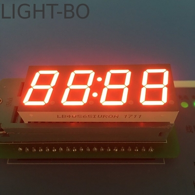 LED-Uhranzeige 4 Ziffern 7 Segment gemeinsame Anode für Fitness-Laufgeräte