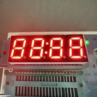 Gelb Grün 4 Ziffern 14,2 mm 7 Segment LED-Display Gemeinsame Anode zur Temperaturkontrolle