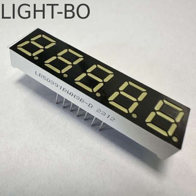 Ein guter Preis. Ultraweiß 7 Segment LED-Display 5 Ziffern 0,39 Zoll gemeinsame Anode für digitale Anzeige Online