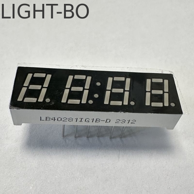 Ein guter Preis. LED-Display 7 Segment 4 Ziffern reine grüne gemeinsame Kathode für Temperaturfeuchtigkeit Online
