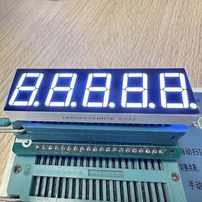 Ein guter Preis. Ultrahelles Weiß 0,56-Zoll 5-stelliges 7-Segment-LED-Display mit gemeinsamer Anode zur Prozesssteuerung Online