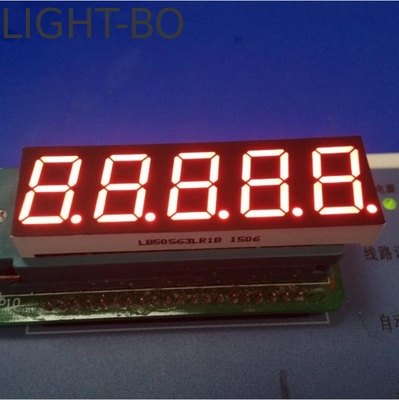 Ein guter Preis. Superhelles Rot 14,2 mm 5 Ziffer 7 Segment LED-Display Gemeinsame Kathode Online
