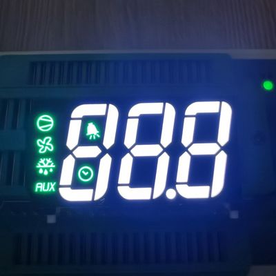 Ein guter Preis. Ultra helle weiße / reine grüne dreistellige LED-Anzeige 7 Segment gemeinsame Anode für Kühlschrank Online