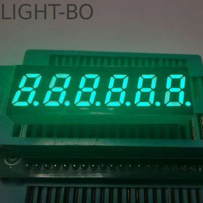 Grün Kleine Größe 6 Ziffern 7 Segment LED-Display Gemeinsame Kathode für Frequenzwandler
