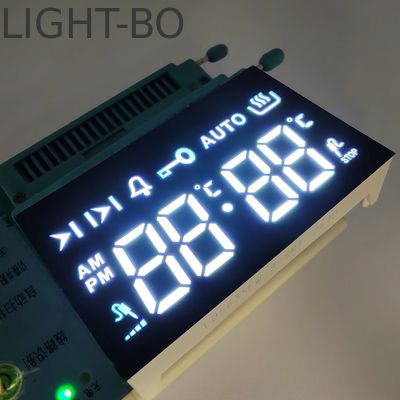 Ultrahelle weiße 4-stellige 7-Segment-LED-Anzeige Gemeinsame Kathode für Ofen-Timer