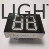 Ultra helle rote gemeinsame Anode 20 mm Weiß 2 Ziffern 7 Segment LED-Display