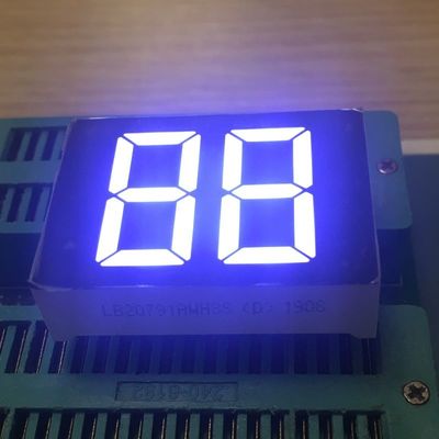 Gemeinsame Anode, 20 mm, 2-stellig, 7 Segmente, ultrahelles weißes LED-Display für digitalen Warmwasserbereiter