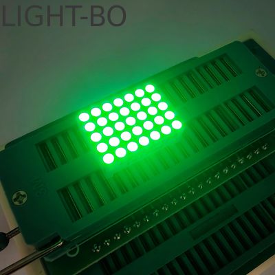 Ein guter Preis. 1,9mm Common-Kathode DOT-Matrix-LED-Anzeige, rein grün Online