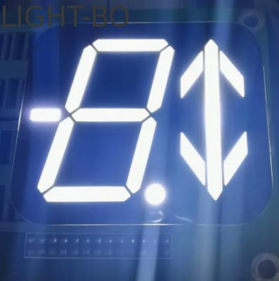Ultrahellweiß 1,2 Zoll 7 Segment + Pfeil LED-Display für Aufzug Fußbodenanzeiger 40 * 46mm