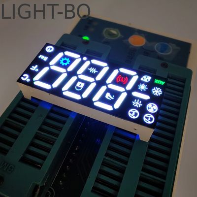 3stellige 17mm 7-Segment-LED-Anzeige Gemeinsame Kathode für Kühlschrank-Controller