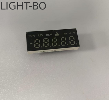 Ein guter Preis. angepasste Rot/Reingrün/Gelb 5-stellige LED-Anzeige 7 Segmente gemeinsame Anode für Frequenzwandler Online