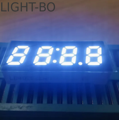 4-stellige, gemeinsame Anode 0,8-Zoll 7-Segment-LED-Uhranzeige für Gasöfen