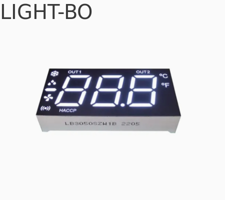 Ultraweiß 3 1/2 Ziffern 7 Segment Led-Display für Instrumententafel