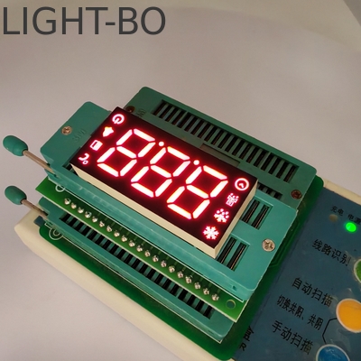 Rote 3-stellige 7-Segment-LED-Anzeige für Kühlschranken
