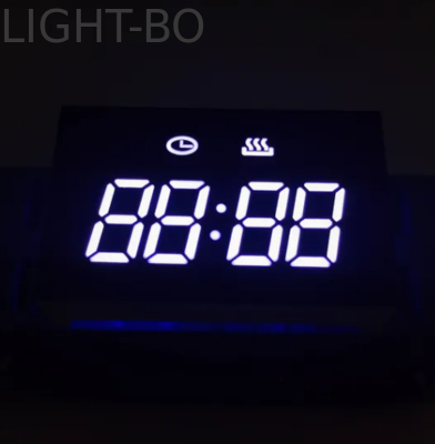 Reingrün 0,49 Zoll 4 Ziffern 7 Segment LED-Display Gemeinsame Kathode für Temperaturcontroller
