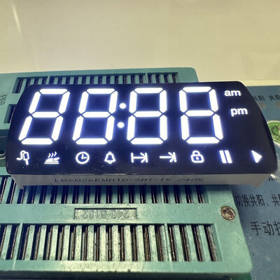 Customized Ultra Bright White 4 Digit 0,67 Zoll gemeinsame Kathode 7 Segment LED-Display für Öfen